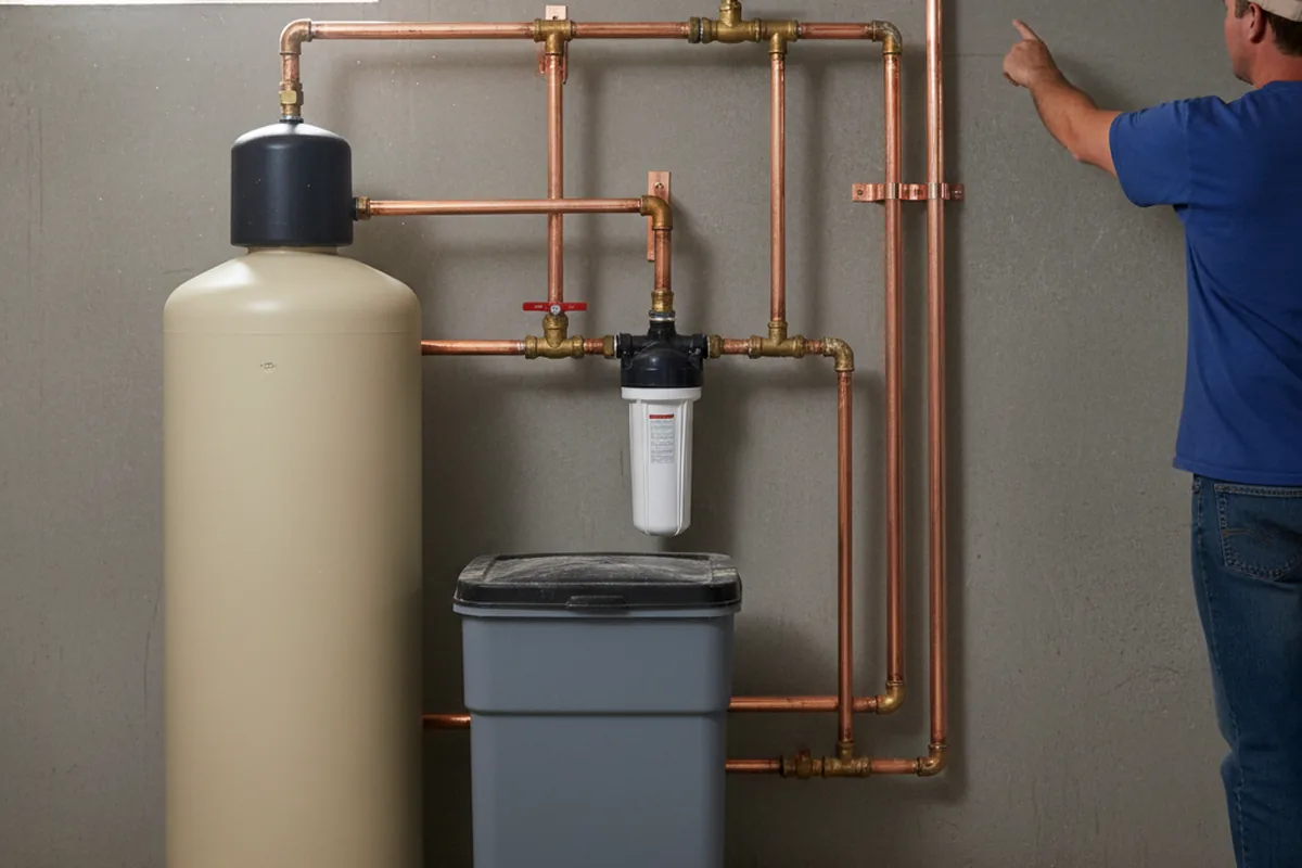 Whole-house water treatment system installed in Keezletown